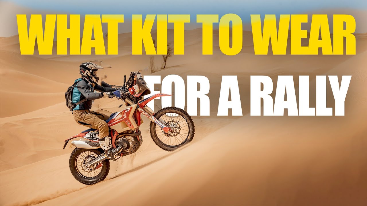 WHAT KIT TO WEAR FOR A MOTORCYCLE RALLY - MY FAVOURITES