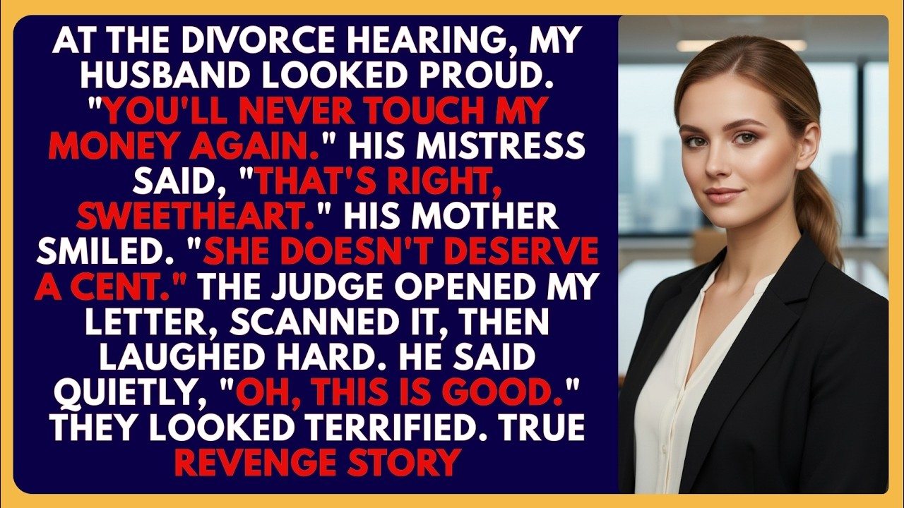 He Said, “You’ll Never Touch My Money Again ”  the Judge Read My Letter and Couldn’t Stop Laughing