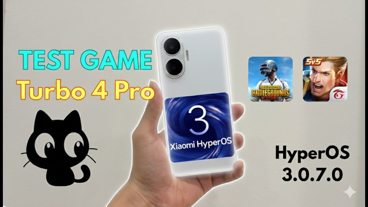 Test game REDMI Turbo 4 Pro (Phần 2) - Update xong game ngon hơn chút