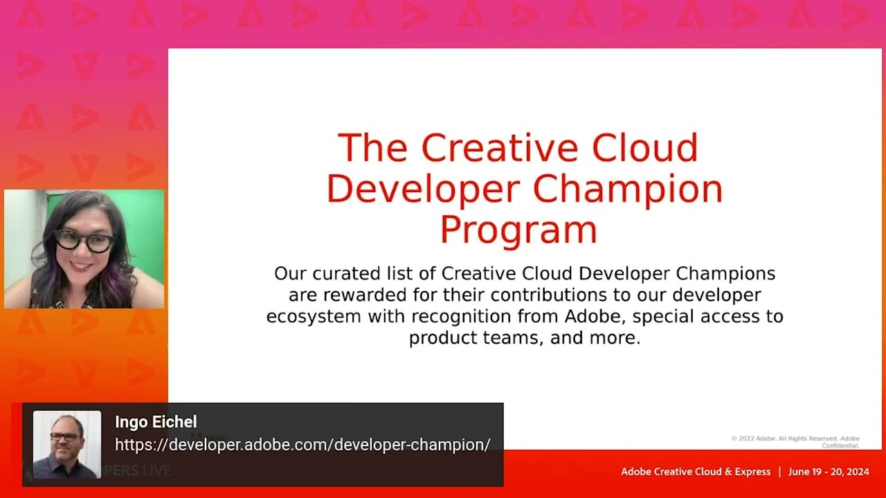 Introducing the Creative Cloud Developer Champion Program