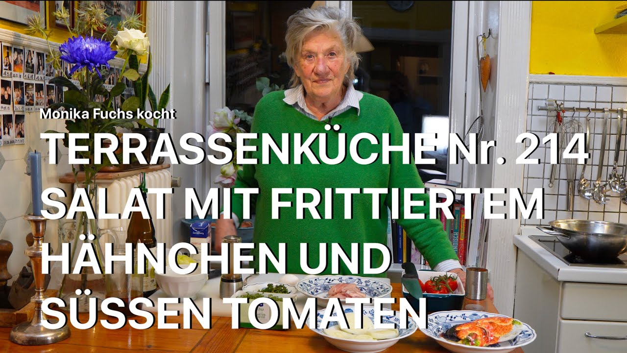 Salat mit Frittiertem Hühnchen und Fenchel Terassenküche Nr. 214