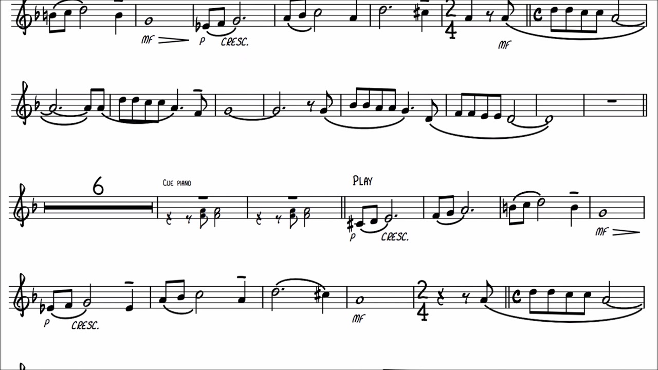 Violin Play-Along - Walking in the Air - The Snowman - Christmas - with sheet music