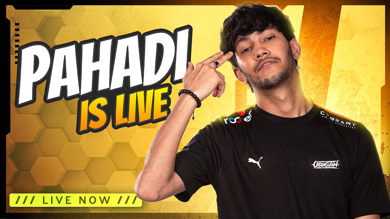 TOURNAMENT LIVE WITH PAHADI GAMER !