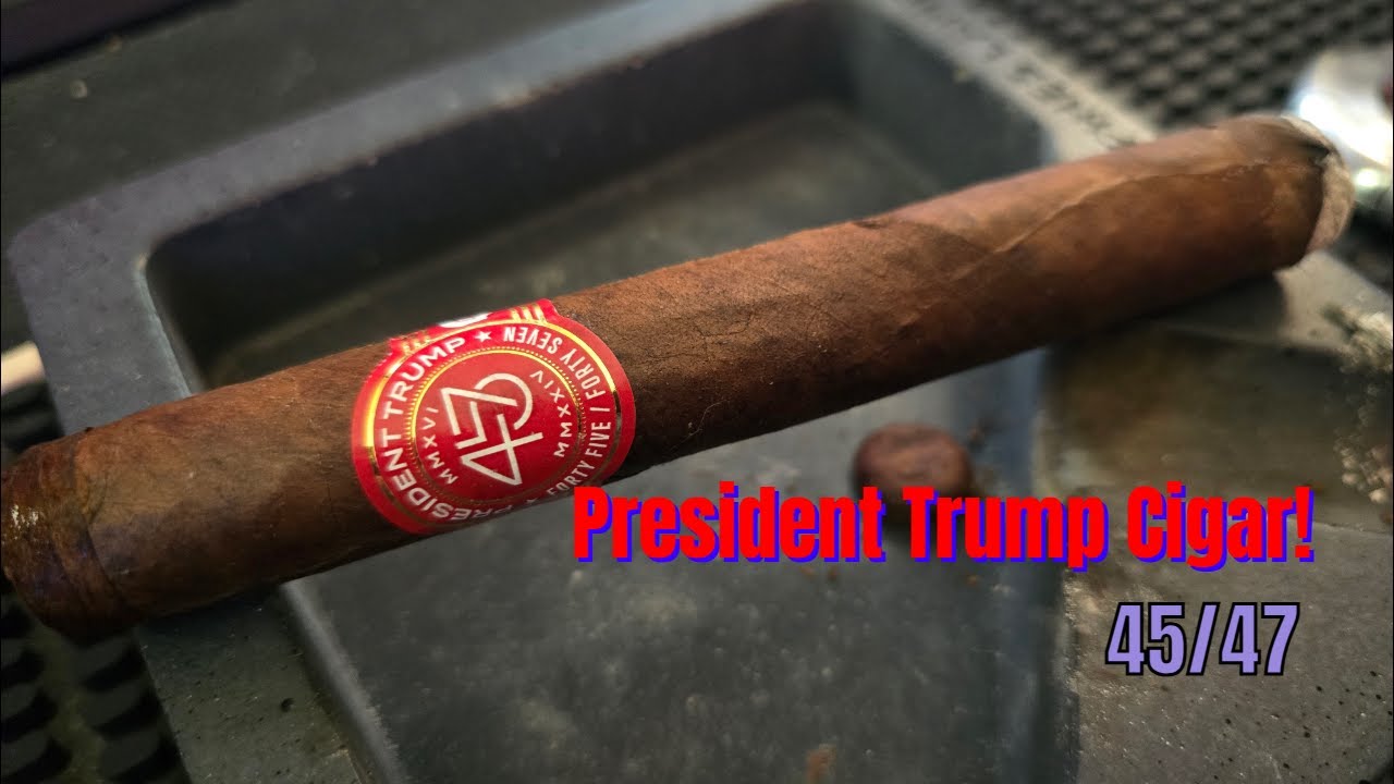 NRA Cigar Club President trump 45/47 cigar #cigarlifestyle #cigarexperience