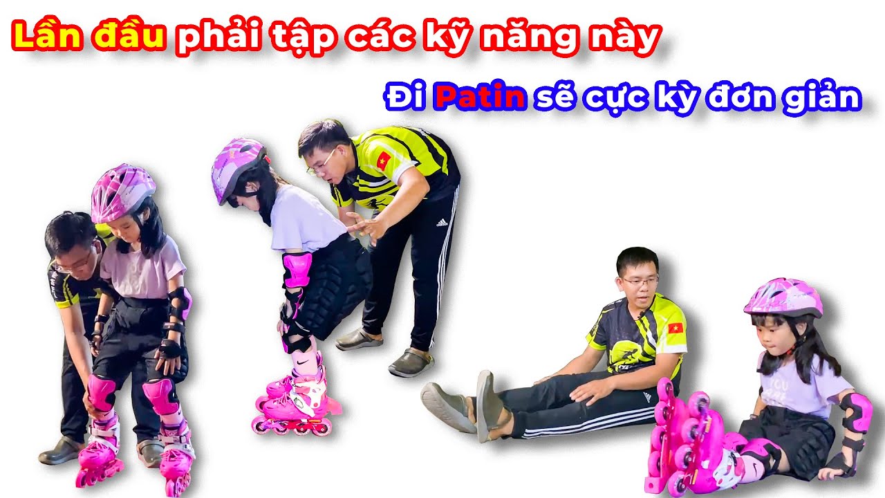 Hướng Dẫn Tập Đi Patin Đúng Cách Cho Người Mới Bắt Đầu