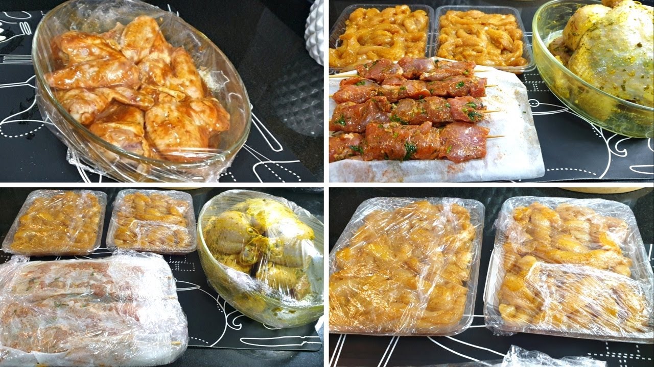 👌وفري الجهد والوقت /تجميد قطبان لاداند ياسلااام😋 شوارما الدجاج😋 اجنحة كراميليزي👍 ودجاجة بالسالمية