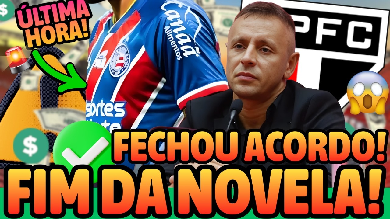 FECHOU! SÃO PAULO CONTRATA MEIO-CAMPISTA OFENSIVO PARA 2026 E PEGA TODOS DE SURPRESA!