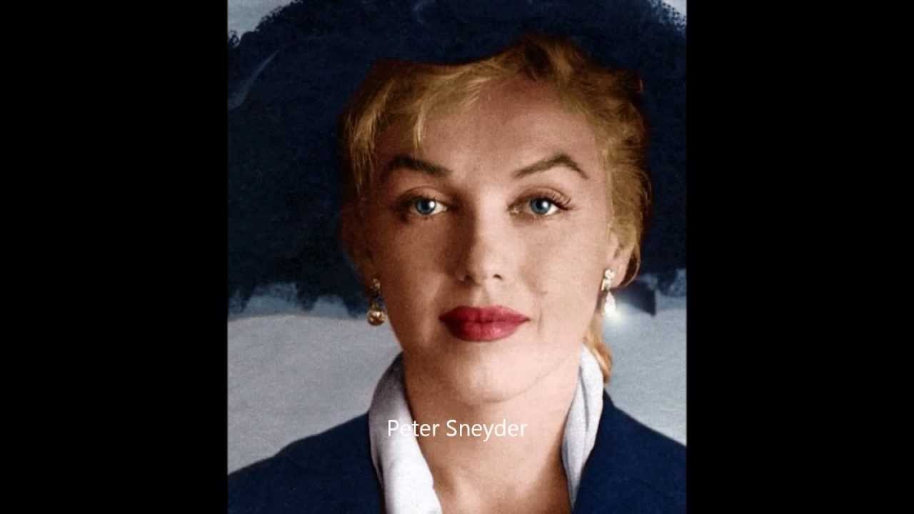 Marilyn Monroe - The Black Floppy Hat Sitting 1958. RARE  by Carl Perutz