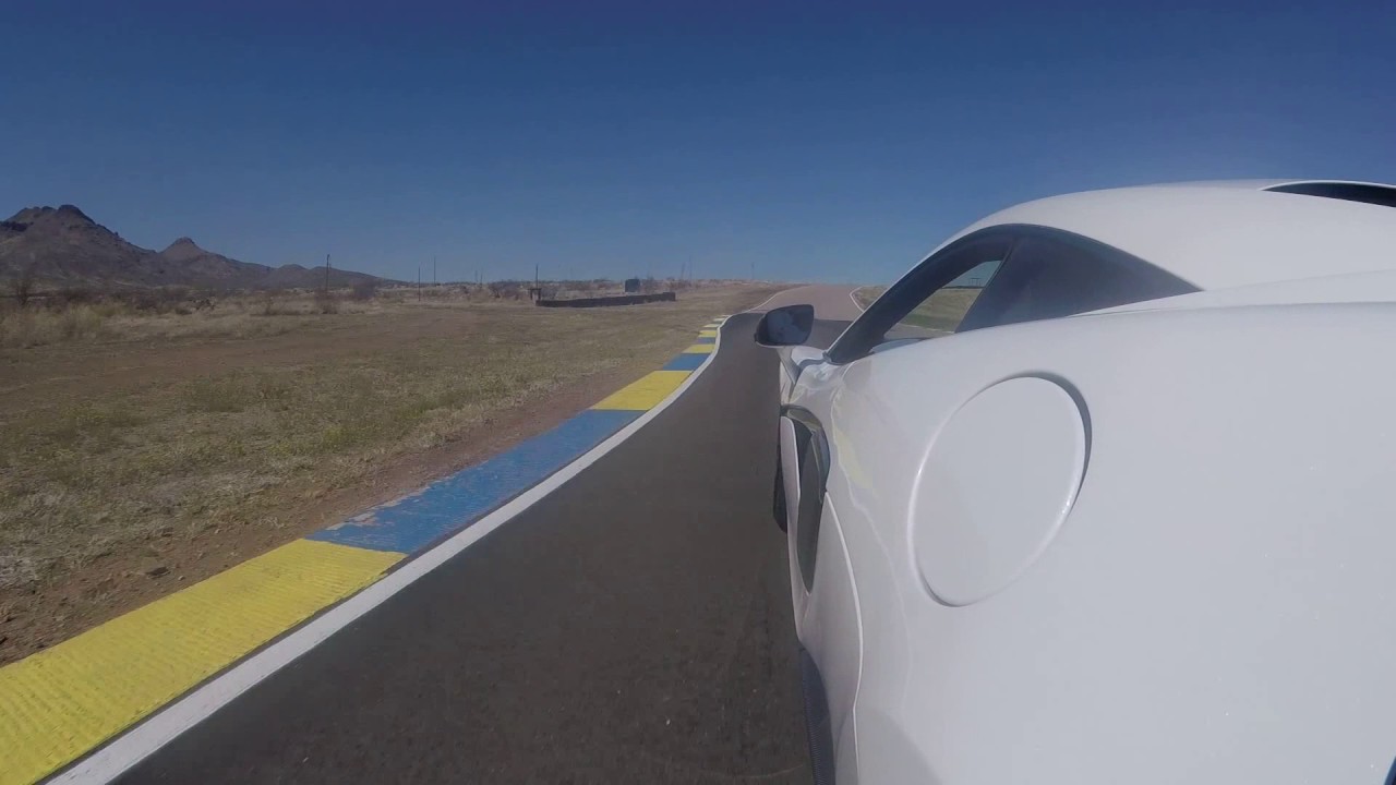 McLaren 570S Rear Fender View at Inde Motorsport Track | Vivid Racing