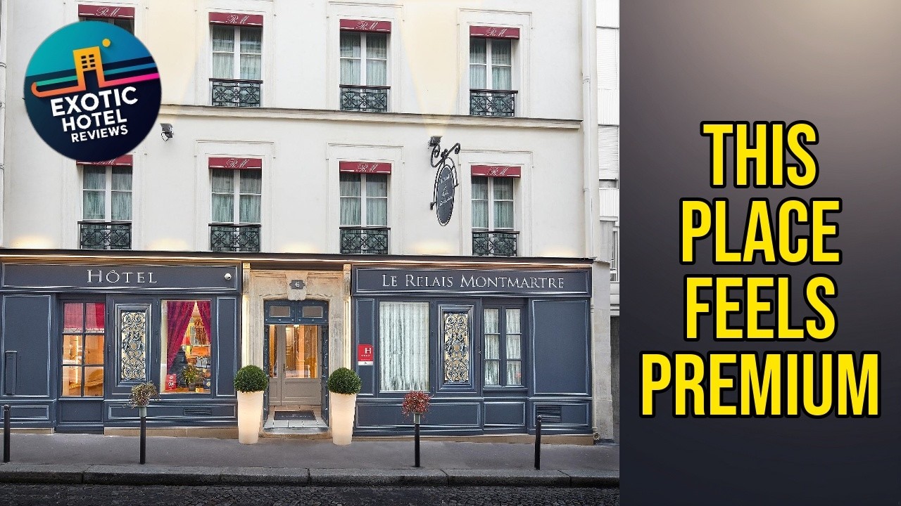 Hotel Le Relais Montmartre - This Place Feels Premium | Paris, France⭐