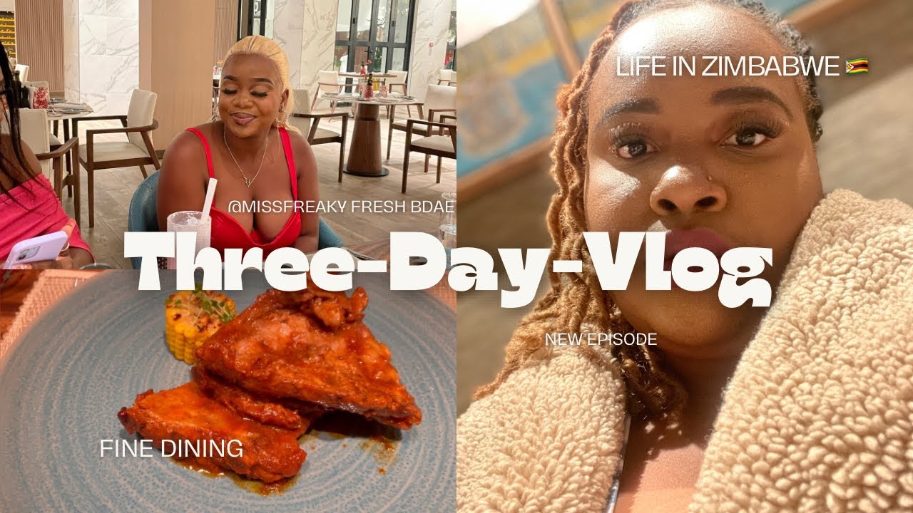 ZIM VLOG:HYATT REGENCY DINING IN HARARE|@miss_freaky_fresh BIRTHDAY DINNER | LIFE IN ZIMBABWE 🇿🇼