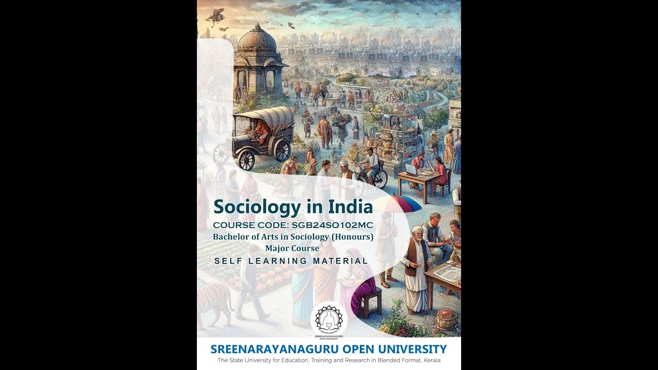 SGB24SO102MC Sociology in India Block 1