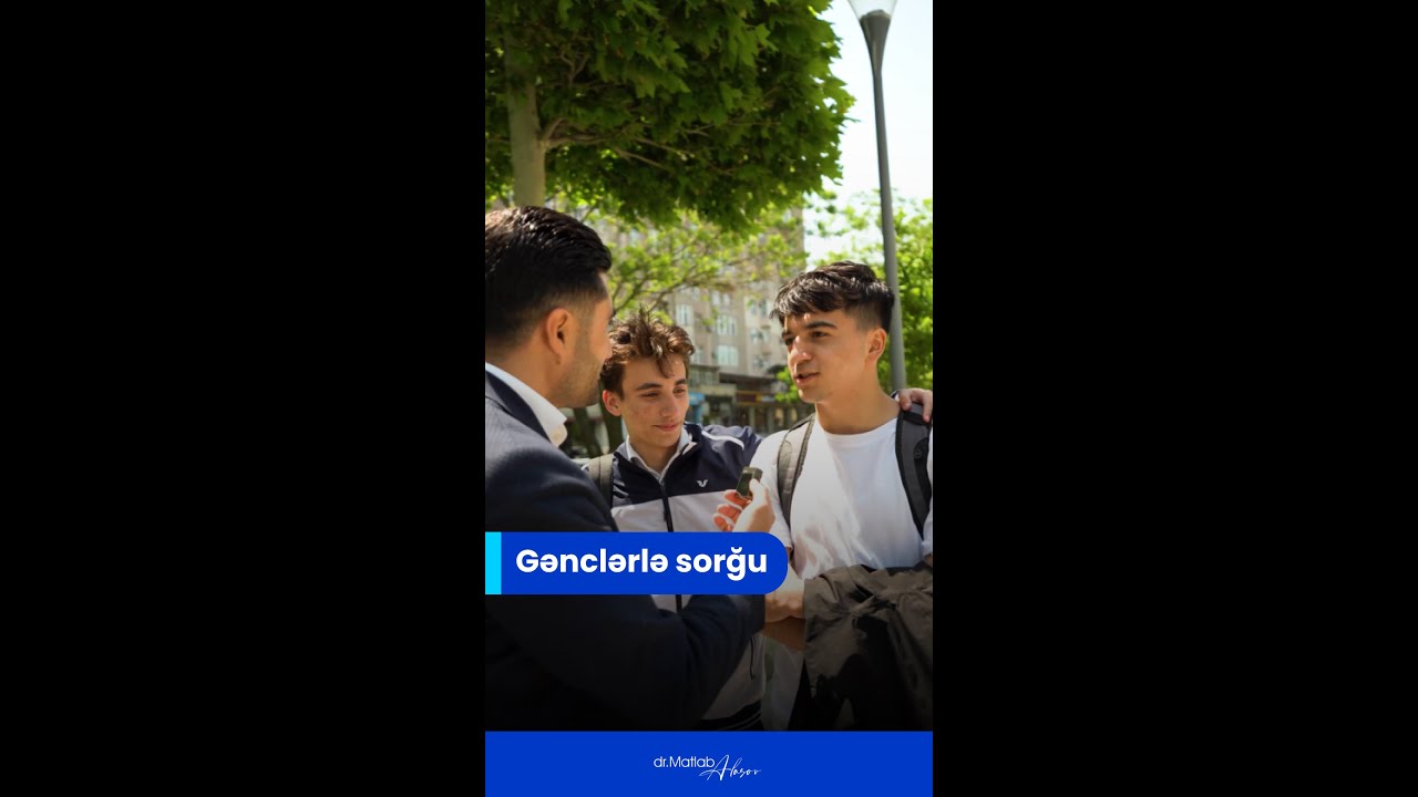 Gənclərlə sorğu