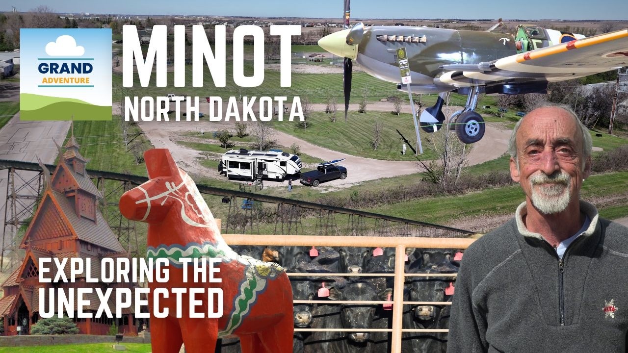 Minot, North Dakota - Exploring the Unexpected | Ep. 467 | RV travel camping Grand Adventure