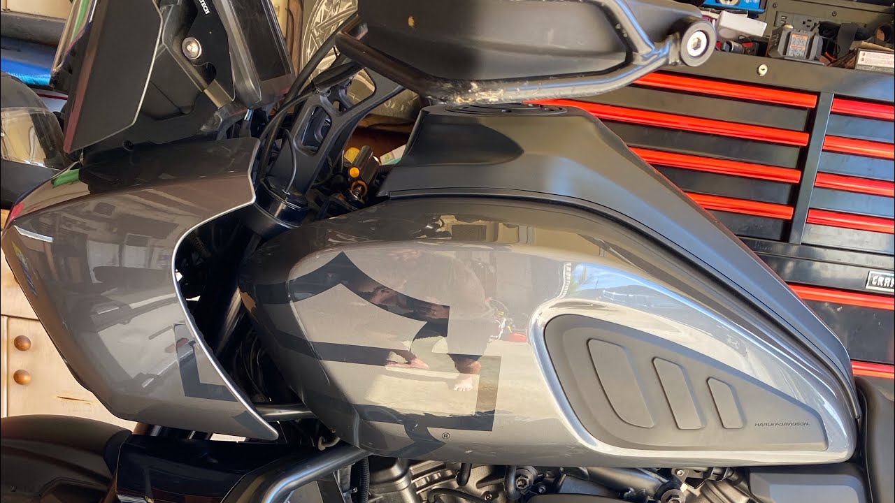 Update on fuel pump replacement. #harleydavidson #panamerica #repairing