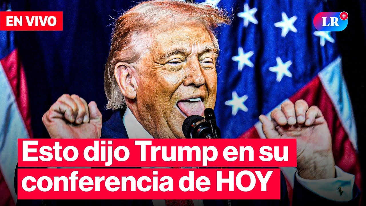 🔴 DONALD TRUMP EN VIVO HOY: CONFERENCIA DE PRENSA EN ESPA&Ntilde;OL