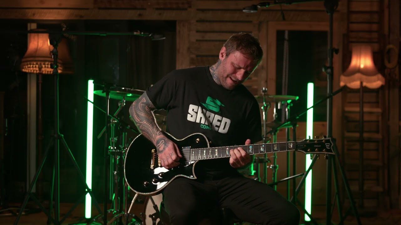 ESP LTD EC-1000 BLK - DEMO BY KRIS BARRAS - SHRED COMPS