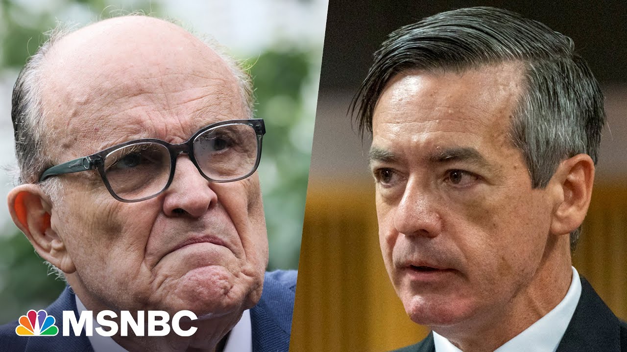 Chesebro guilty plea 'not a good day' for Giuliani & Eastman, Andrew Weissmann says