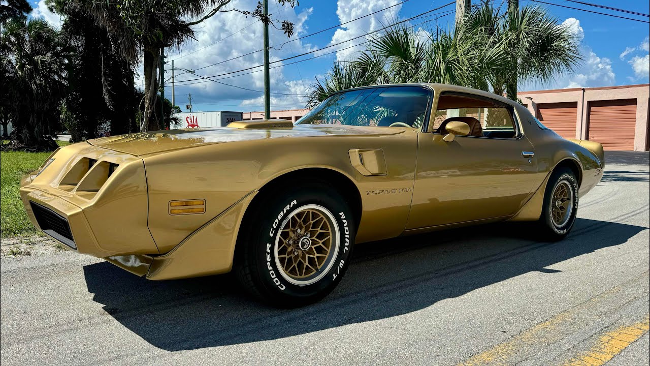 1979 Pontiac Trans AM For Sale $38000.00 www.classiccarsinflorida.com 561-359-7998