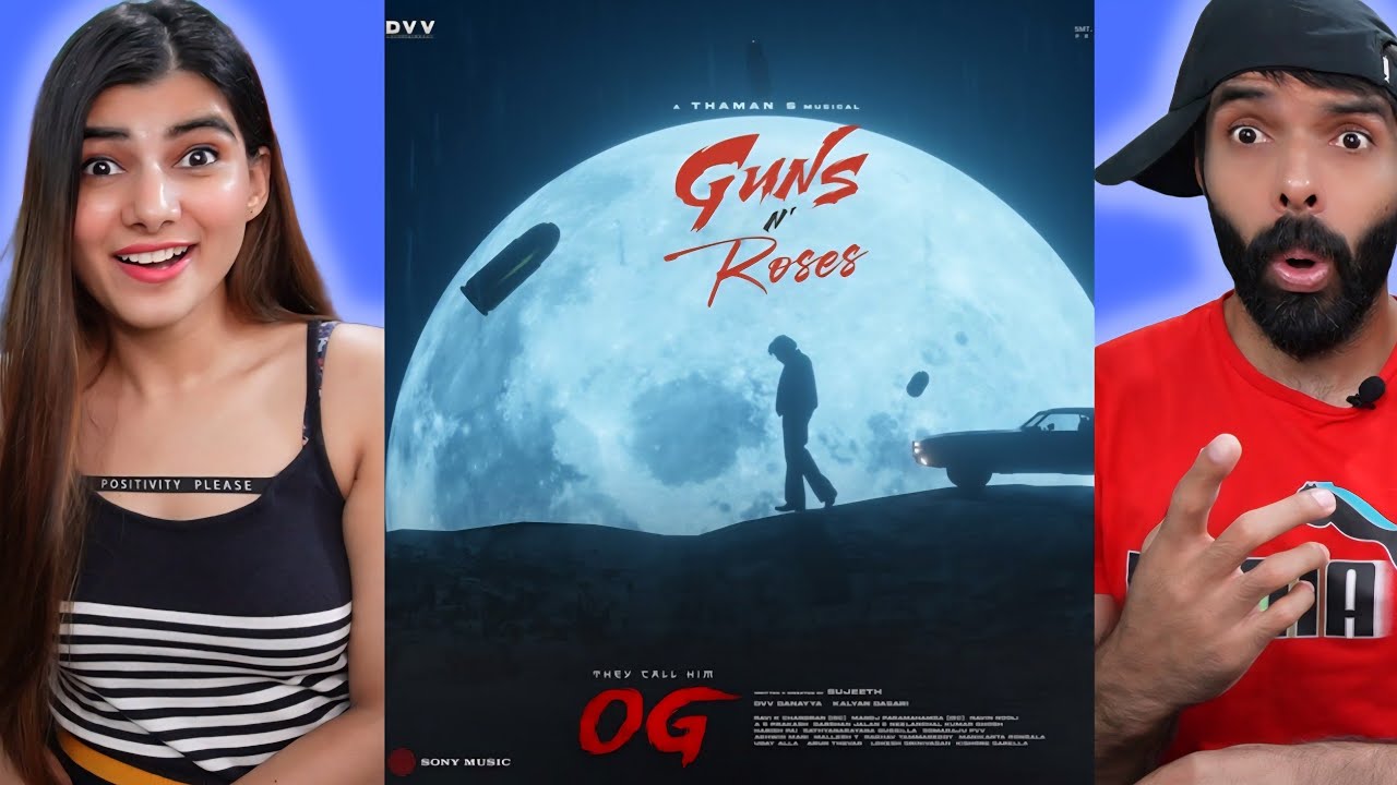 Guns N’ Roses Reaction #TheyCallHimOG | Pawan Kalyan | Emraan Hashmi | Sujeeth | Thaman S | DVV