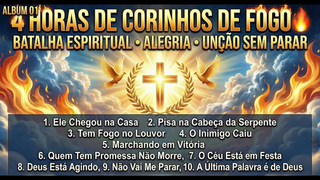 4 Horas de Louvor Pentecostal - Álbum 01
