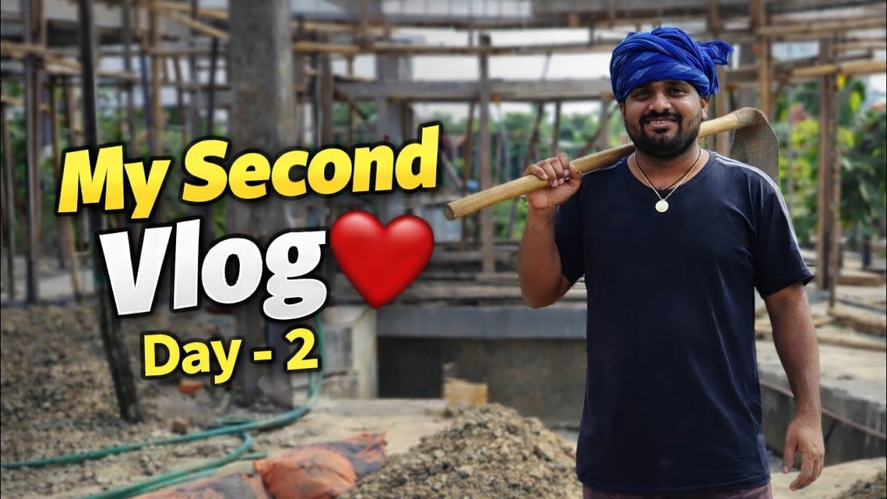 My Second Vlog Day 2 | Daily Life Vlog | Hard Work Reality