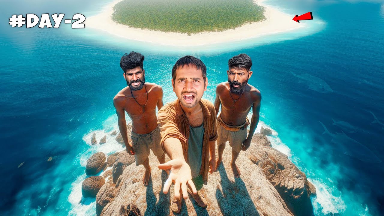 We Trapped 48 Hours On Mysterious Island 🥵...Part-2