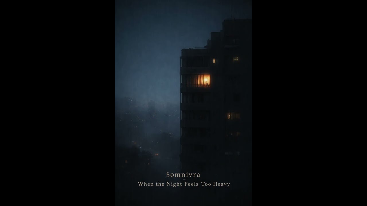 Overthinking Under City Lights &ndash; Emotional Ambient Sleep Music | Somnivra Audio 
