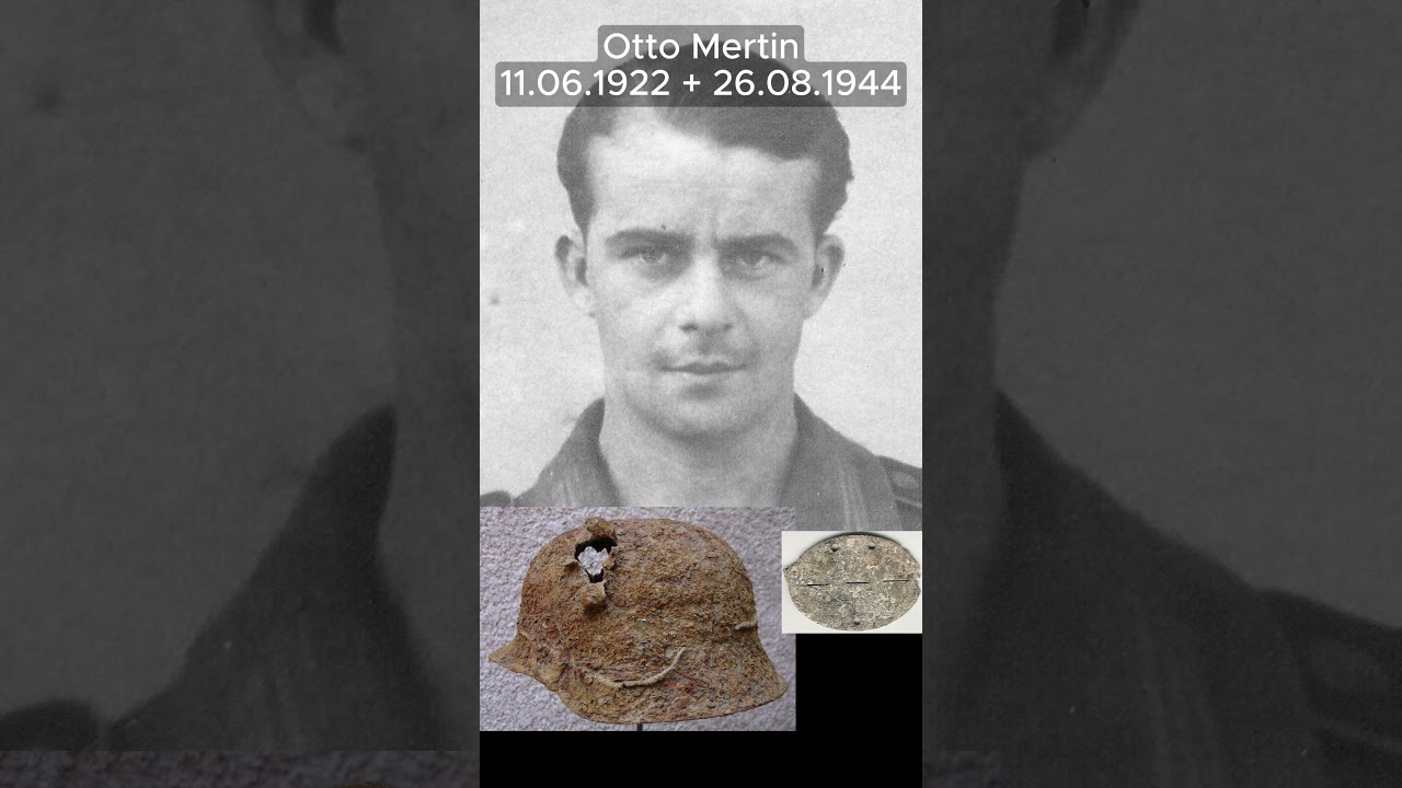 Mass grave of German soldiers at Villeneuve-Loubet - WWII excavations