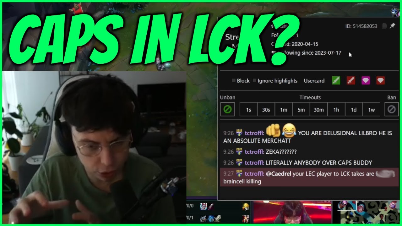 How Would CAPS Do In LCK