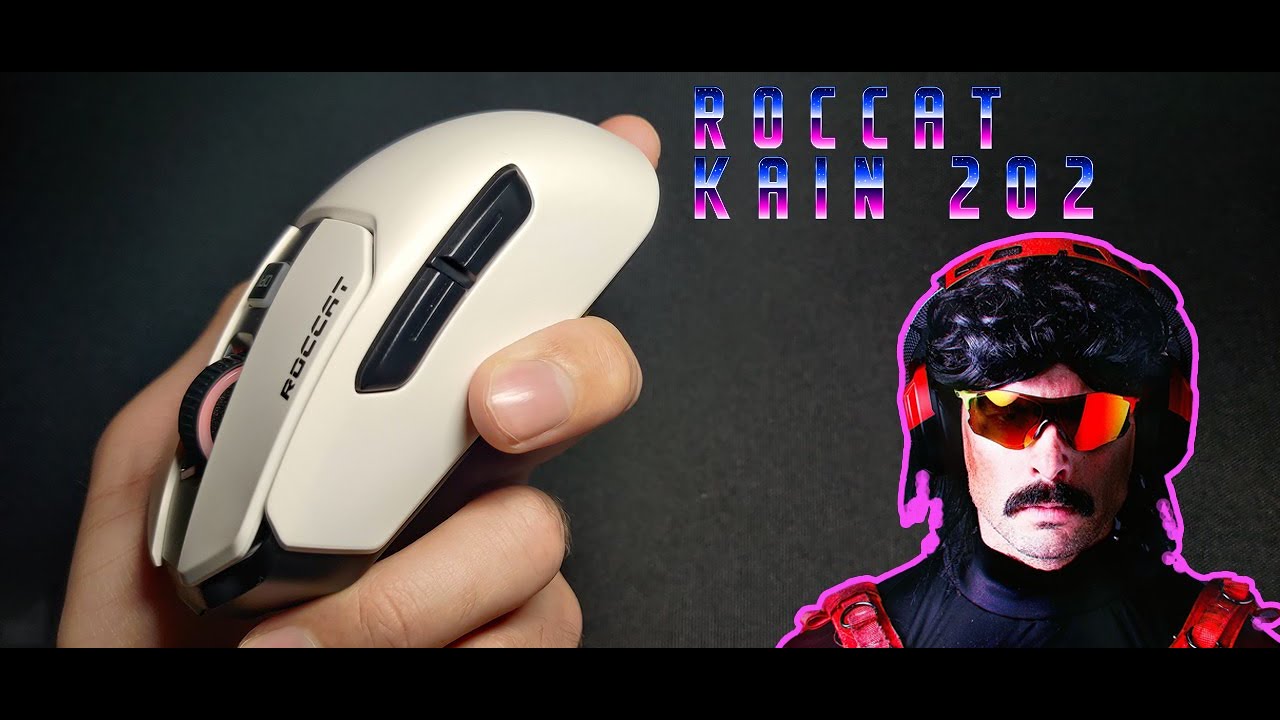 ОБЗОР/REVIEW ROCCAT KAIN 202 AIMO (МЫШЬ DR.DISRESPECT)