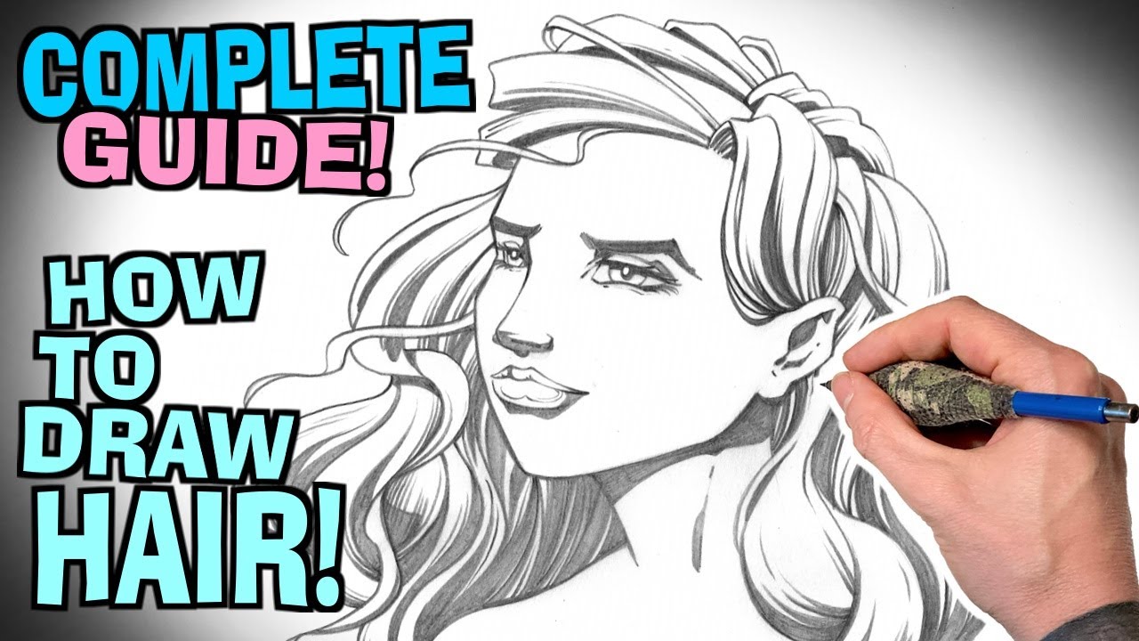 How To Draw Hair In 2022! All you need to know! Complete Gide!