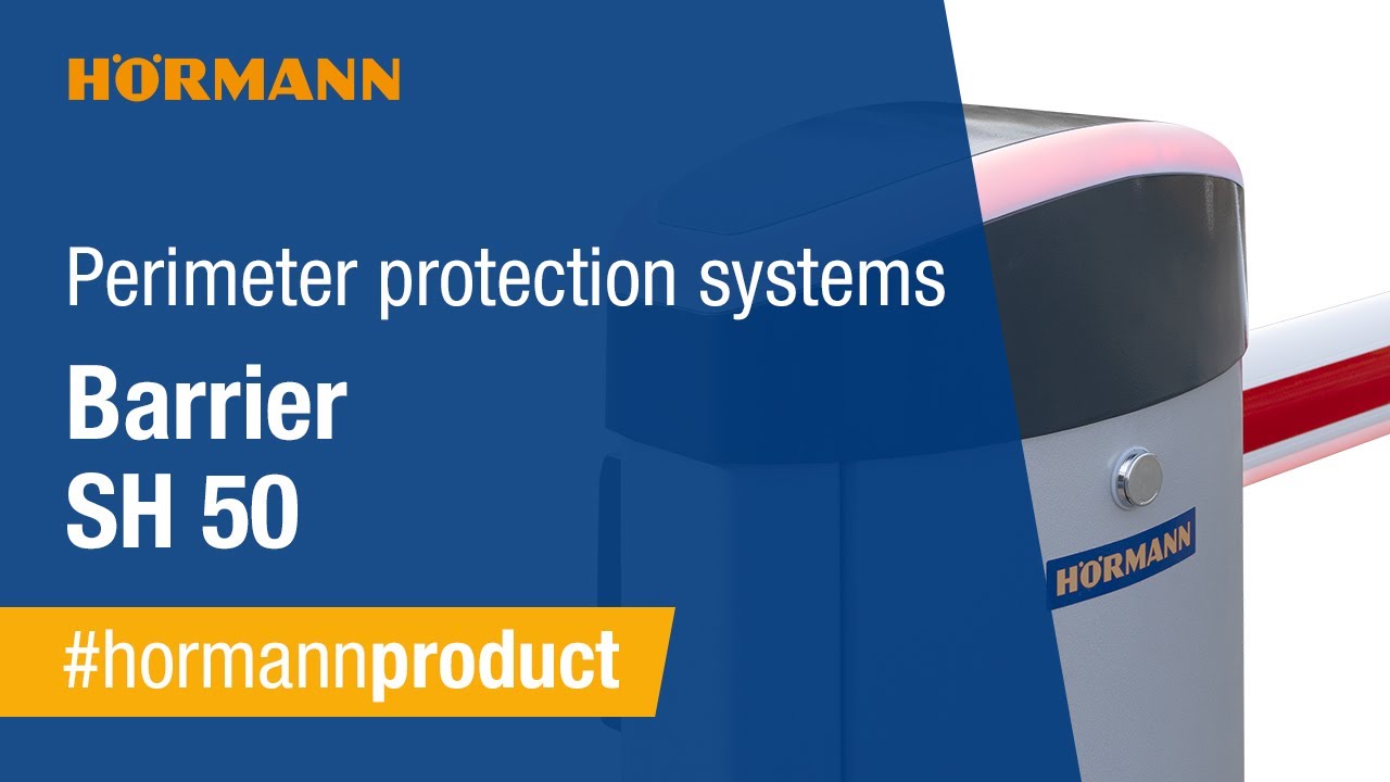 Efficient parking space security for companies and residential complexes  | SH50 Hörmann