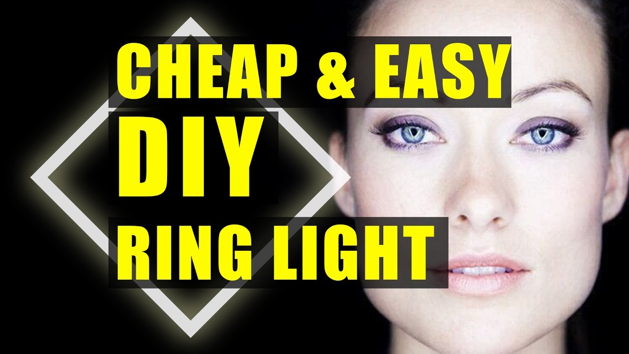 Cheap and easy DIY Ring light (Square) under $20
