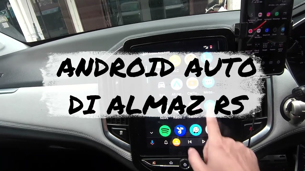 Menjalankan Android Auto di Head Unit Almaz RS dengan Headunit Reloaded