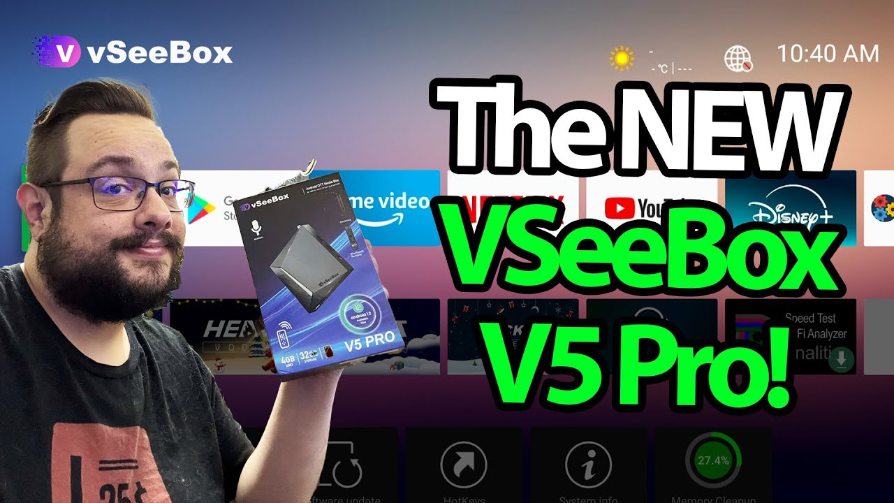 VSeeBox V5 Pro: The Ultimate AndroidTV Box!
