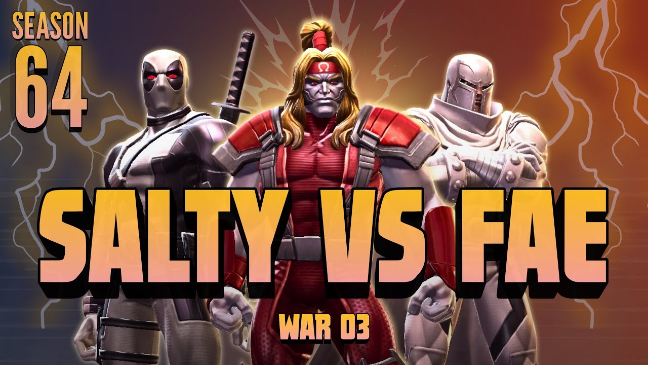 Support Champs? Think Again | Salty vs F•Æ | AW S64 W03 | Marvel Contest of Champions
