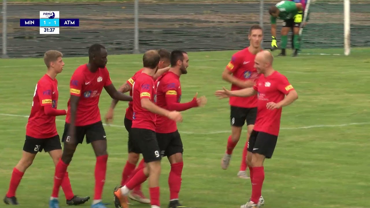 Pirma lyga 2021.17 turas: Kretingos „Minija“  – Mažeikių „Atmosfera“ rungtnių apžvalga