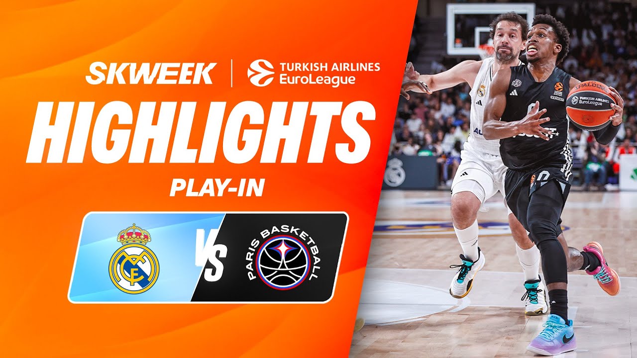 WILL PARIS PULL THIS OFF 😤 ?? - Real Madrid vs Paris Basketball - Highlights EuroLeague Play-in