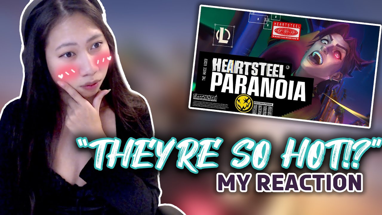 HEARTSTEEL - PARANOIA ft. BAEKHYUN, tobi lou, ØZI, and Cal Scruby | Yunevia's Reaction