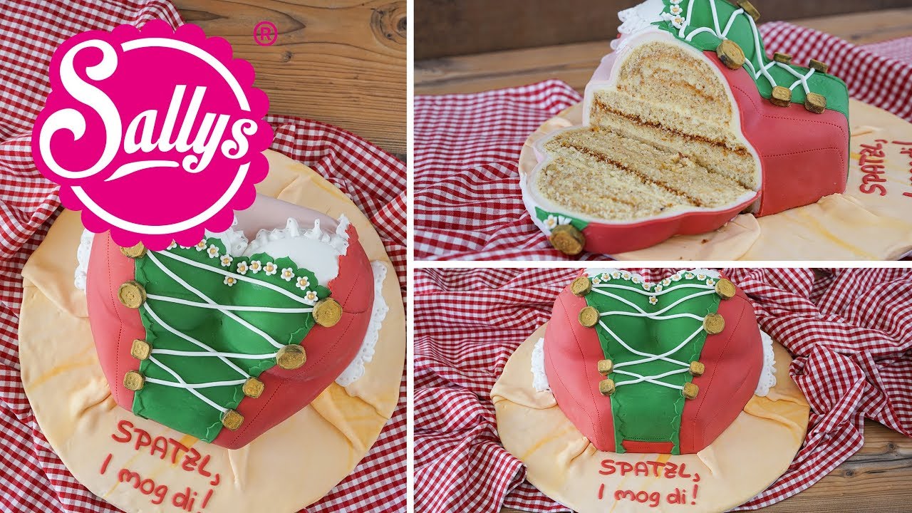 Oktoberfest Dirndl 3D Torte / Motivtorte / Geburtstagstorte / Sallys Welt