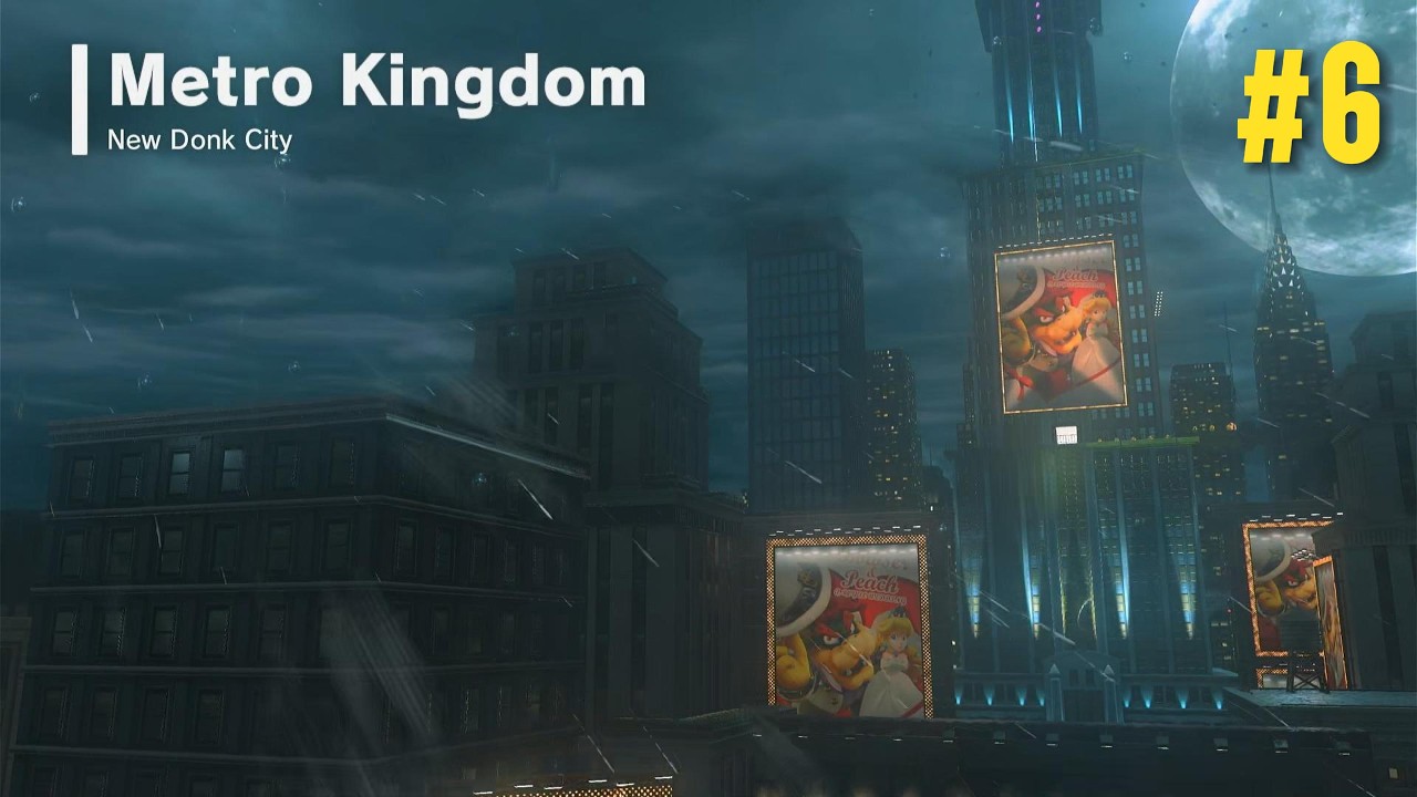 🏙️ SUPER MARIO ODYSSEY - GAMEPLAY COMPLETO #06 | METRO KINGDON 🎷