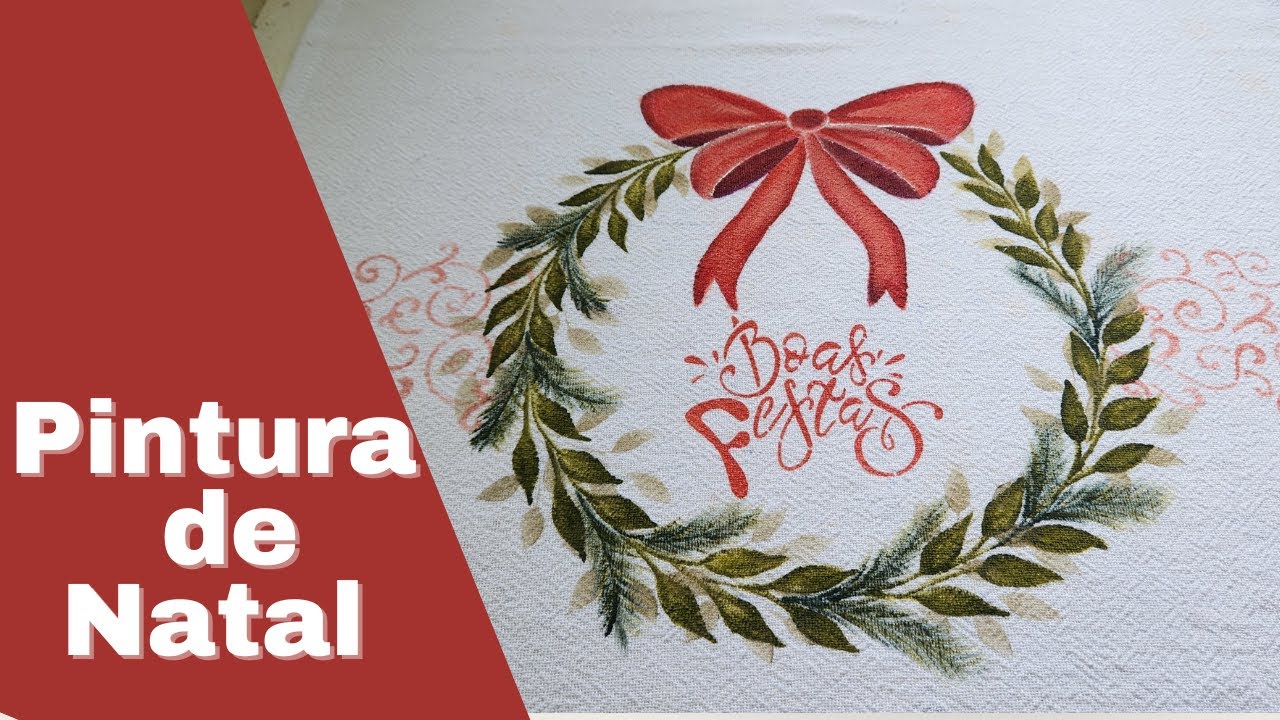 PINTURA DE NATAL  - GUILANDA