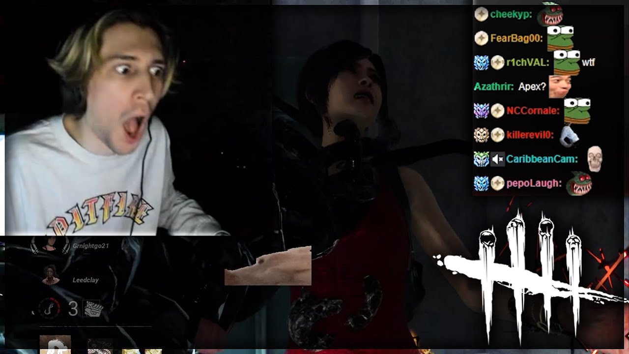 xQc plays Dead by Daylights NEW Killer (with chat)
