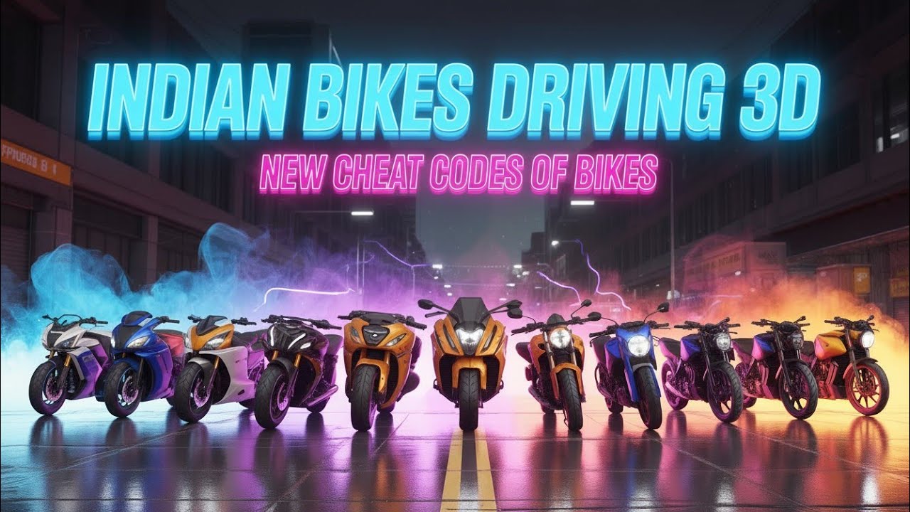 Indian Bikes Driving 3d Android Gameplay & All Bike Cheat Codes 2026 | Unlock All Super Bikes
