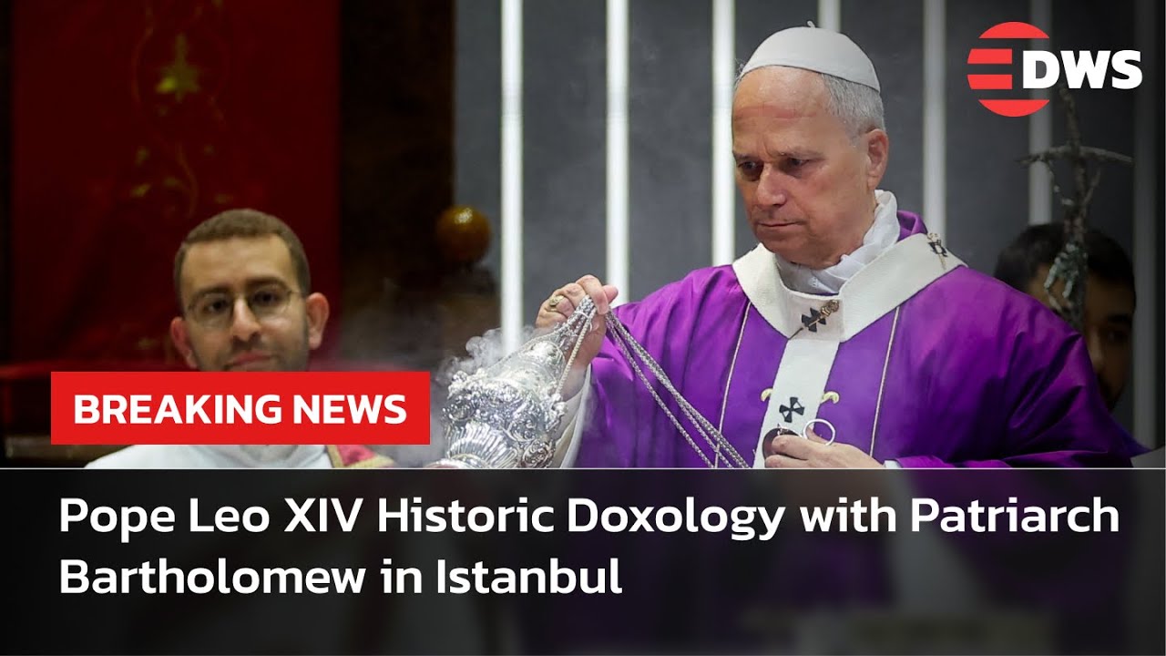 HISTORIC EVENT: Pope Leo XIV Historic Doxology with Patriarch Bartholomew in Istanbul | AK15