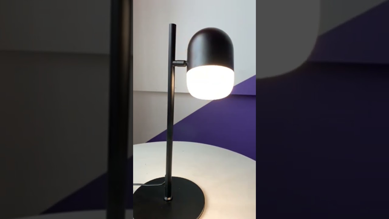 Настільна лампа BR-01 674T/7W LED BK #lightdesign #ledlamp #lamp #лампа #light #lightingdesign #home