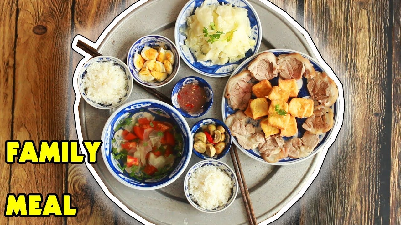 FAMILY MEAL - Northern Vietnamese Style - Bữa cơm Miền Bắc | Helen's Recipes