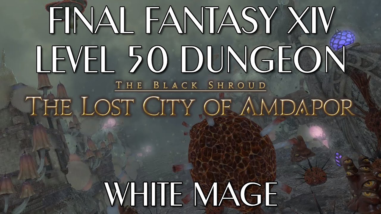 The Lost City of Amdapor  - Level 50 Dungeon (White Mage)