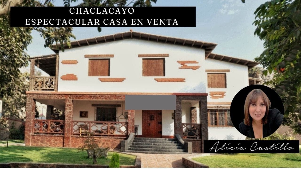 Chaclacayo 🏡Espectacular casa en venta ✅El mejor precio x mts2 de la zona!